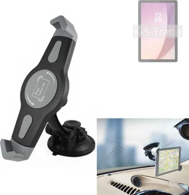 Produktbild von K-S-Trade Scheiben-Halterung für Tablets kompatibel mit Lenovo Tab M9 Wi-Fi KFZ Tablet Saugnapf Auto Halterung Windschutzscheibe Holder Halter
