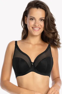 Image de Gaia 1058 Sonia noir 70G Soutien-gorge semi-confortable