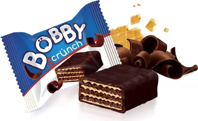 Immagine prodotto di Wafer Flying Cow Bobby & Crunch con ripieno di cacao e noci 1,2 Kg