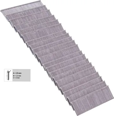 Obrázek produktu pro 4000 hřebíků (15 mm) pro elektrické hřebíkovačky
