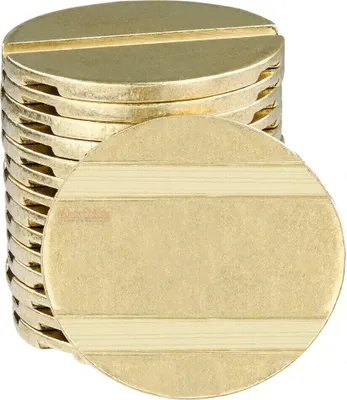 Produktbild von 100 x Wertmarke pd25, Profil 25mm, profilierte Waschmünze aus Messing, passend für viele Beckmann Münzautomaten und Münzkassierer
