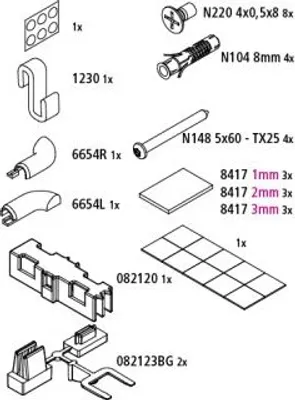 Produktbild von Kermi 2541002 Ebme001