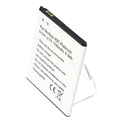 Zdjęcie produktu dla Bateria odpowiednia tylko dla Archos 45C Platinum Battery AC45CPL
