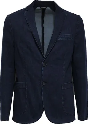 Produktbild von 2704AB GAZZARRINI SLIM FIT blaue Jeansjacke Herren