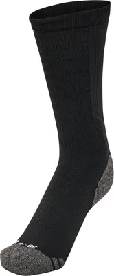 Image de Hummel hmlPRO chaussettes d'entraînement longues unisexe noir blanc taille 47-50