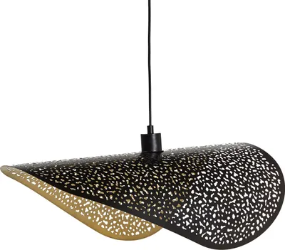 Produktbild von BELIANI Hängelampe Weiß u. Beige aus Rattan Boho Stil Modern Hängeleuchte für Esstisch Esszimmer Wohnzimmer Schlafzimmer