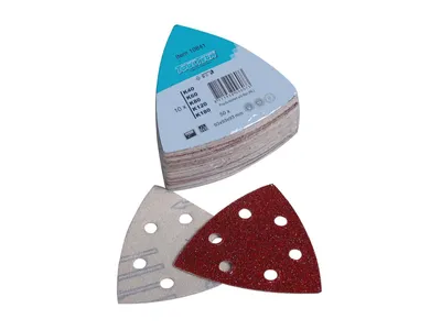 Zdjęcie produktu dla Veto 10841 Zestaw trójkątów szlifierskich 50 szt. 10X k40-60-80-120-180