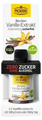 Image de Pickerd Extrait de vanille Bourbon sans sucre ajouté Alcool 50ml