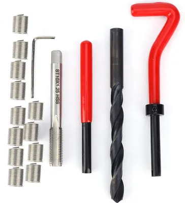 Produktbild von Nachschneidsatz,Gewindereparatursatz,Gewindereparaturwerkzeug,M10x1.25,Gewindeeinsatzsatz