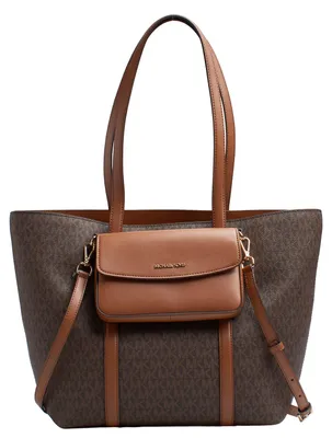 Produktbild von Michael Kors 2-in-1-Tragetasche für Damen, Jet Set Reise-Set, große Handtasche und Schultertasche 35S6GTVT3B