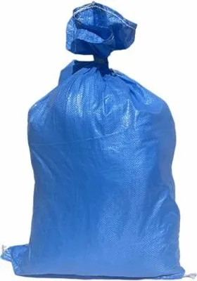 Produktbild von 25x Schwerlastsack Gewebesack Hochwassersack Getreidesack Lagersack PP mit rotem Streifen 500 x 800 mm 30 kg blau