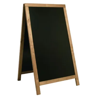 Produktbild von Securit Duplo Kundenstopper Teak 120 x 68cm