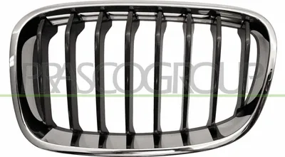 Produktbild von PRASCO BM1232024 Kühlergrill Frontgrill für BMW 1 Schrägheck (F20) Links Chrom Schwarz