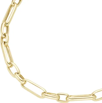 Produktbild von Kette Giorgio Martello Milano Gliederkette, gelb vergoldet, Silber 925 Gold 45 cm