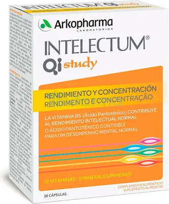 Produktbild von Arkopharma Intelectum Study 30 Capsules
