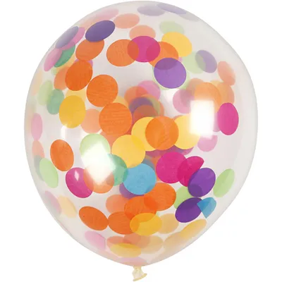 Produktbild von Creativ Company 59174, Spielzeugballon, Gummi, Mehrfarbig, Rund, 23 cm, 4 Stück(e)