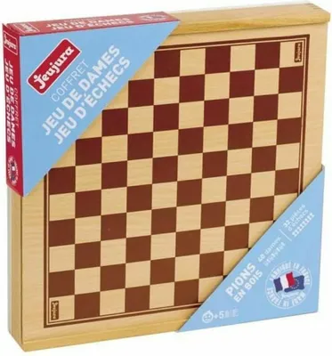 Immagine prodotto di Gioco da tavolo Jeujura Checkers e Chess Box