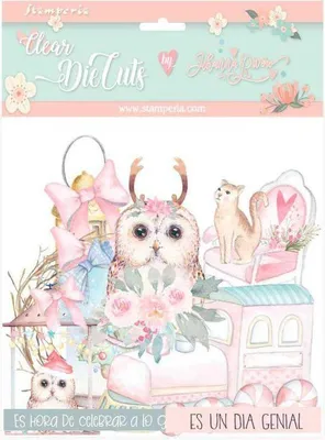 Zdjęcie produktu dla Kształty na folii - Stamperia - Christmas Rose