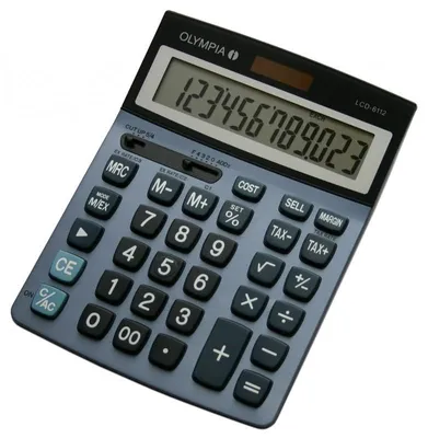 Produktbild von OLYMPIA LCD 6112 Tischrechner