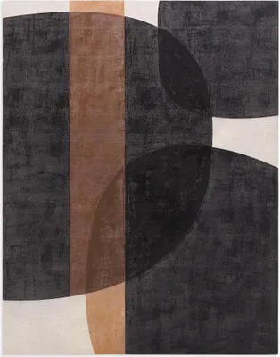 Produktbild von Leinwand Tonol 140 x 180 x 3 cm Segeltuch Kiefernholz Leinen Braun Schwarz