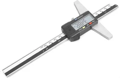 Obrázok produktu pre Elektronický hĺbkomer s LCD displejom 0–150 mm z nehrdzavejúcej ocele
