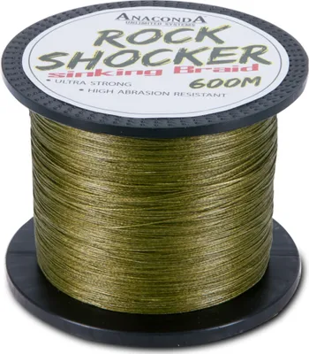 Produktbild von ANACONDA Rockshocker sinking Braid 0,22mm 14,8kg - 600m Karpfenschnur