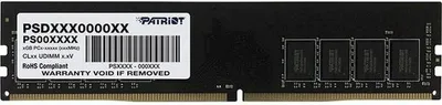Produktbild von Patriot Memory Signature PSD48G32002 Speichermodul 8 GB 1 x 8 GB DDR4 3200 MHz