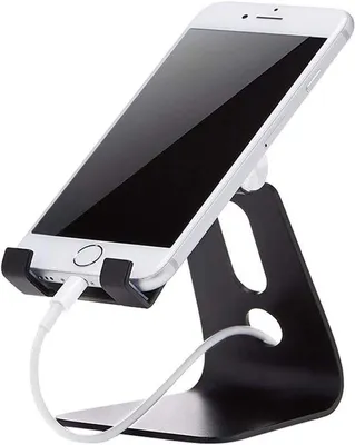 Image de Support double pour téléphone, simple, double, noir