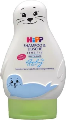 Produktbild von Hipp, Babysanft, Baby seal Körper- und Haarwaschgel, 200ml