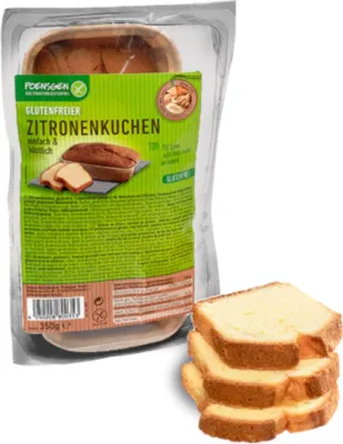 Zdjęcie produktu dla Poensgen ciasto cytrynowe bezglutenowe wilgotne aromatyczne opakowanie 350g