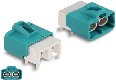 Produktbild von Delock HDMTD double Stecker gewinkelt für PCB