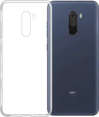 Image de Xiaomi Pocophone F1 Housse en silicone pour téléphone portable Cover Case Bumper transparent
