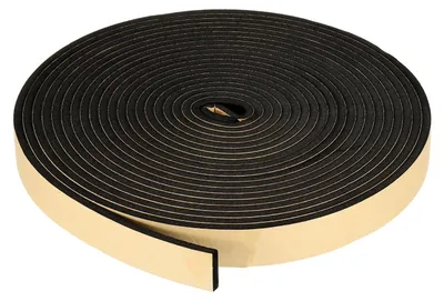 Immagine prodotto di Elzusha - Nastro isolante in schiuma autoadesivo, 30mm x 6mm x 10m, colore nero