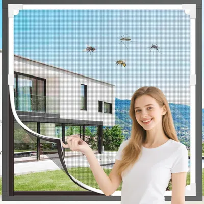 Immagine prodotto di Zanzariere magnetiche per finestre fino a 130 x 150 cm