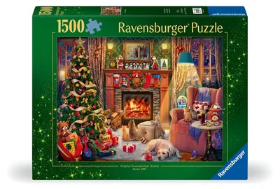 Image de Ravensburger Puzzle 1500 Christmas Eve 14+ Yearendommagé