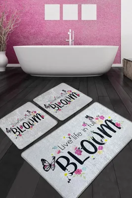 Produktbild von Mijolnir, Bloom- CHL3279, Bunt, Badematten, 700 gr/m², 100% POLYESTER
