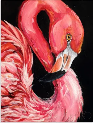 Produktbild von ARTland Wandbild Alu für Innen & Outdoor Flamin-GO Größe: 60x80 cm