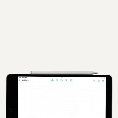 Obrázok produktu pre A. Základy: Dotykové pero, kompatibilné s iPad (od generácie 2018), pero s možnosťou ovládania rukou
