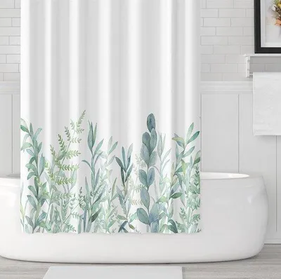 Obrázek produktu pro Rolety s květinovým vzorem a zelenými listy, odolné proti plísním, 120 x 180 cm – omyvatelné a odolné proti povětrnostním vlivům