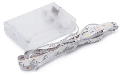 Obrázek produktu pro GLOBIZ LED pás – teplá bílá – 1 metr – napájení 3 x AA bateriemi