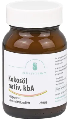 Productafbeelding van Kokosoel, koudgeperst, KBA LM kwaliteit, 250 ml, OEL