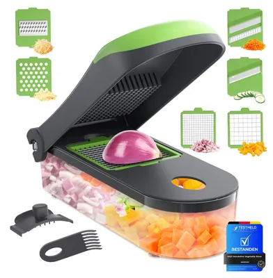 Productafbeelding van Ibergrif M521 groentesnijder, multifunctionele mandoline, 6-in-1