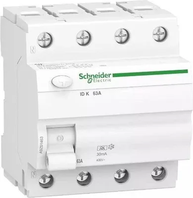 Obrázok produktu pre Schneider Electric A9Z01463, Zariadenie pre zvyškový prúd, Typ A, 500 A, IP20, 380 - 415 V