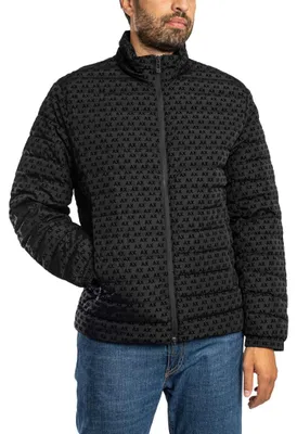 Produktbild von Armani Exchange Gemusterte Daunenjacke, Schwarz S