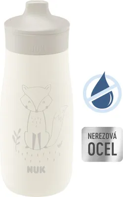 Produktbild von NUK Mini-Me Sip Babyflasche aus Edelstahl 300 ml lila