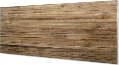 Produktbild von Glasbilder 125x50 Wandkunst Holzplattenstruktur