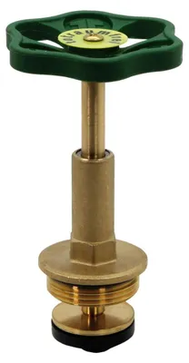Image de Robinetterie, chambre de graisse, vanne de dérivation à courant libre, norme DIN 2502, raccordement vertical, DN32, 1 1/4", EPDM