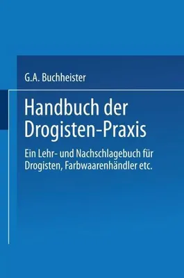Produktbild von Handbuch der Drogisten-Praxis