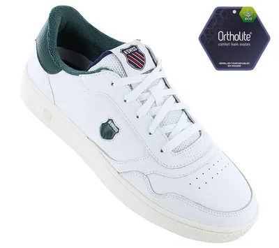 Obrázek produktu pro K-Swiss Slammshield II - Pánské tenisky kožené bílé 04312-193-M , EU 44