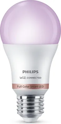 Produktbild von Philips Lampe 8 W (entspr. 60 W) A60 E27, Intelligentes Leuchtmittel, Wi-Fi/Bluetooth, Weiß, Wi-Fi 4 (802.11n), 802.11b, 802.11g, LED, E27